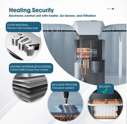 RelaxTime Inflatable Hot Tub